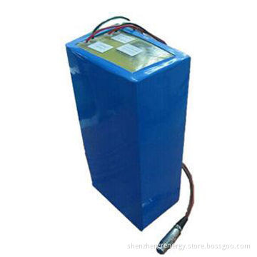 Rechargeable lithium battery with charger for motorcycle car